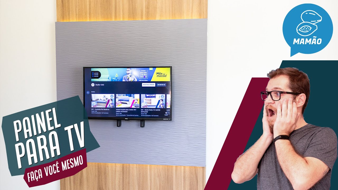 Como fazer um painel para TV com LED