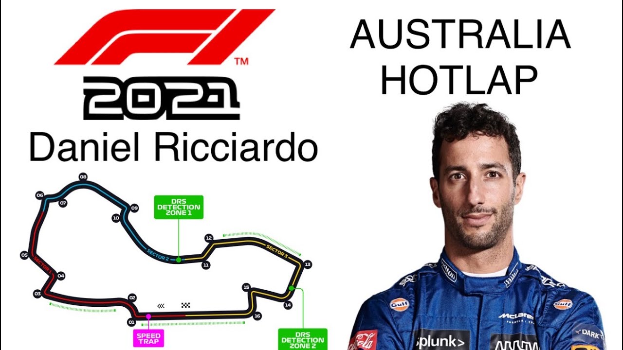 F1 2021 Hotlap: Australia with Daniel Ricciardo