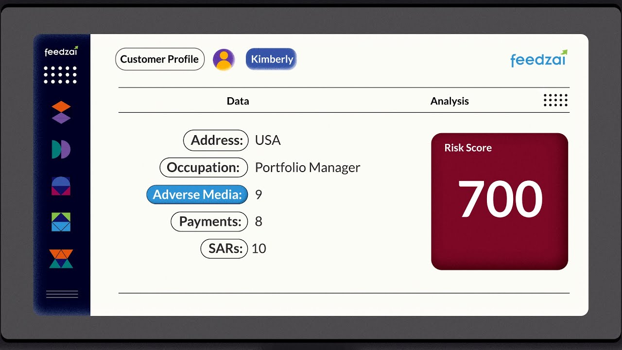 Perpetual Know Your Customer and Banking Customer Profiles with Feedzai (Customer Screening)
