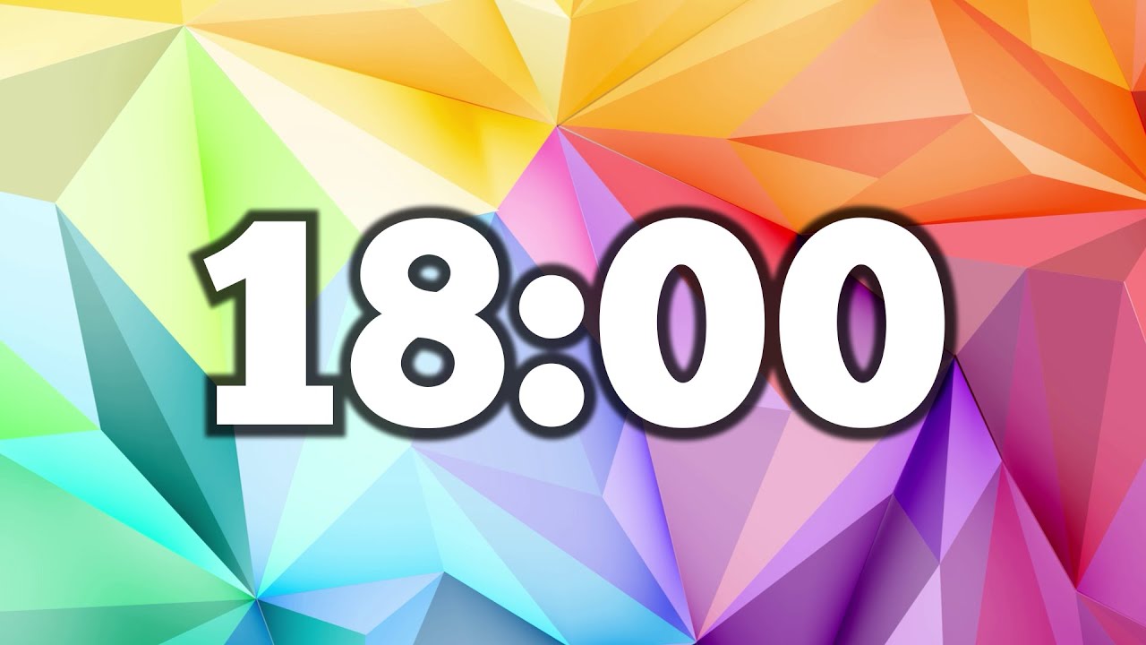 18 Minute Timer