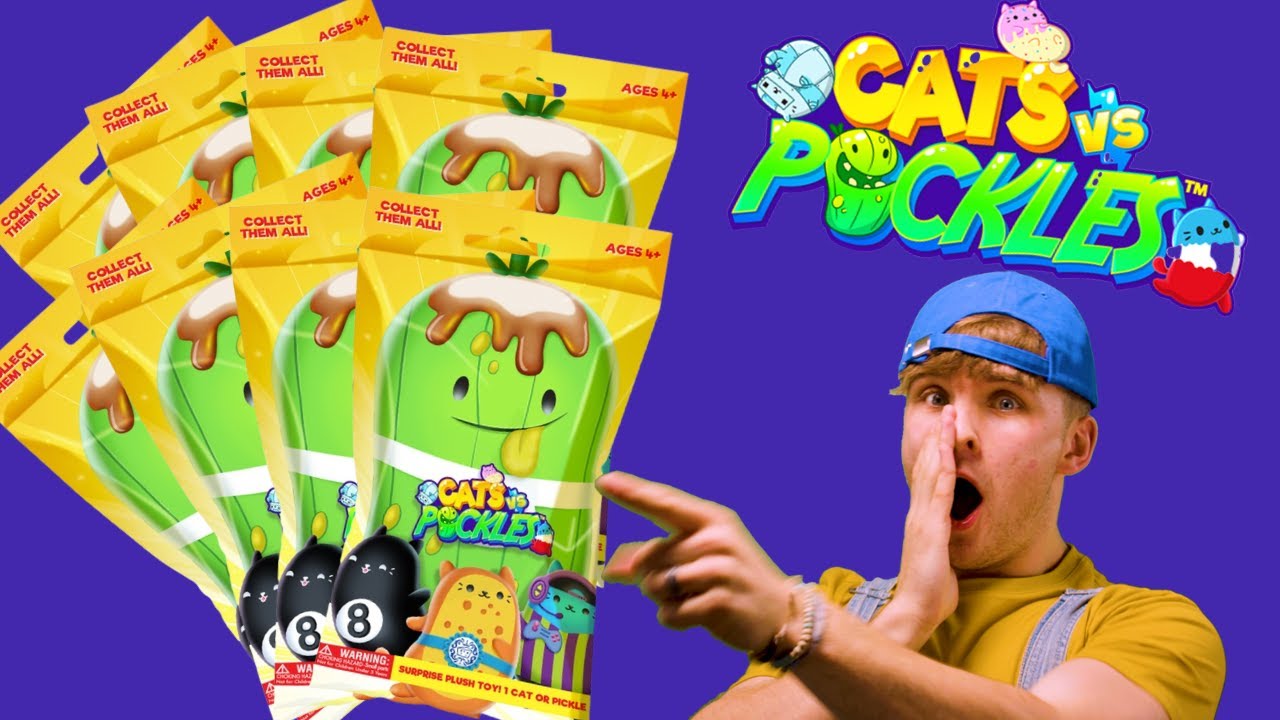 CATS VS PICKLES PLUSH OPENING GOLD WAVE BLIND BAGS #catsvspickles #blindbags