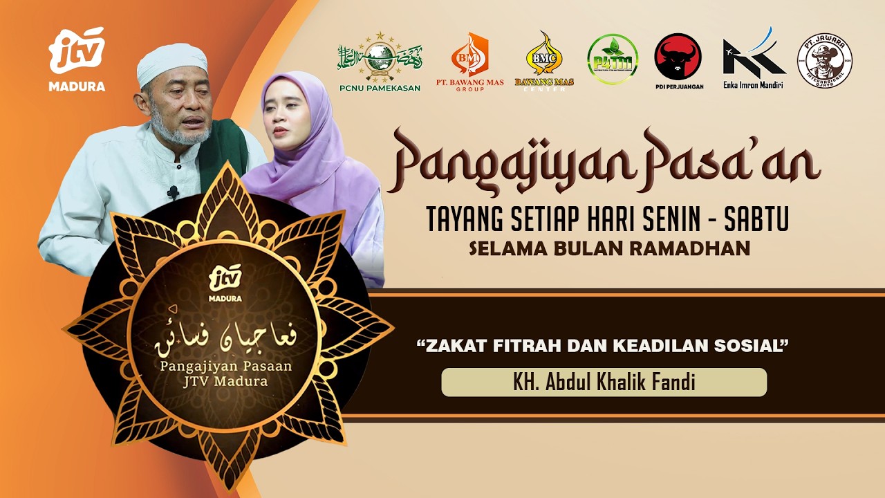 Zakat Fitrah dan Keadilan Sosial | Pangajiyan Pasa'an 09-03-2026