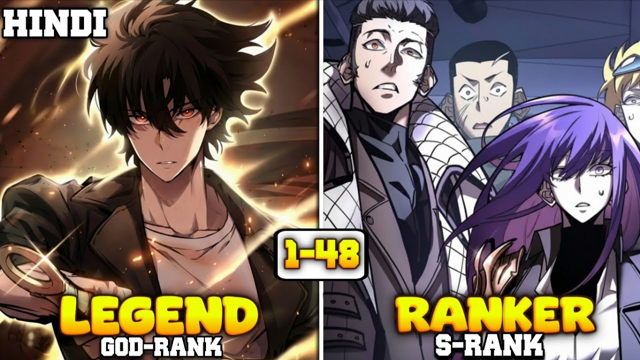 [1-48] An SSS Rank Sword God Makes S Rank Hunters Look Helpless | Manhwa Recap Hindi #manhwarecap