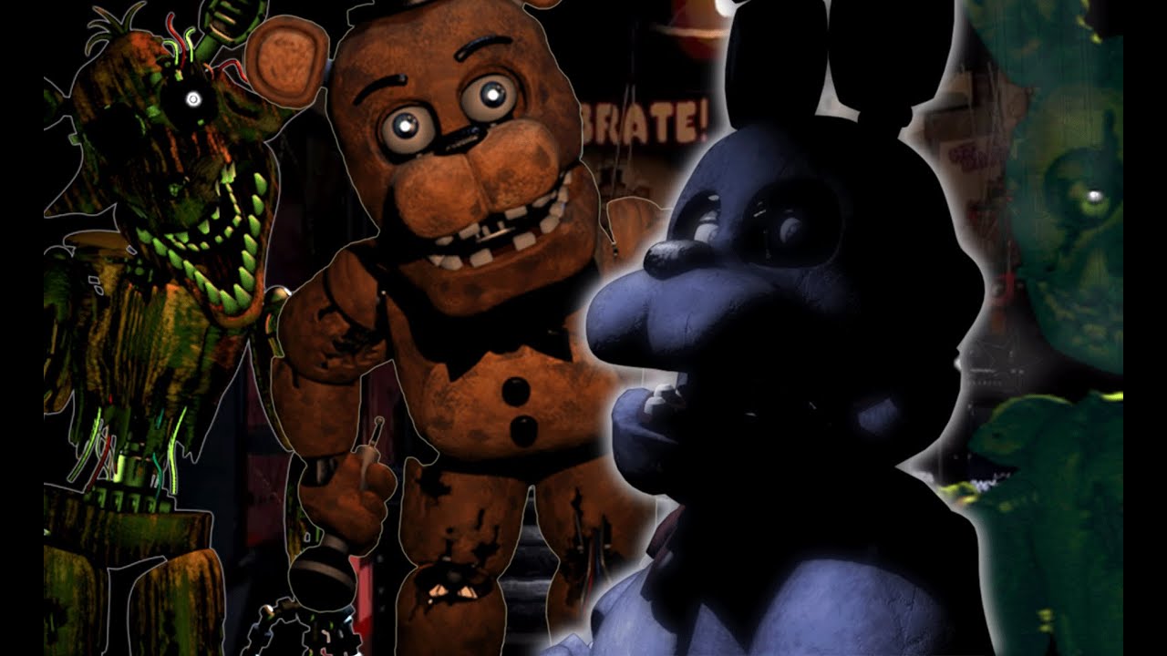SCREAMTAGE || Five Nights At Freddy's 1,2,3 & 4  Reaction Compilation