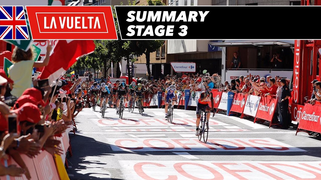 Summary - Stage 3 - La Vuelta 2017