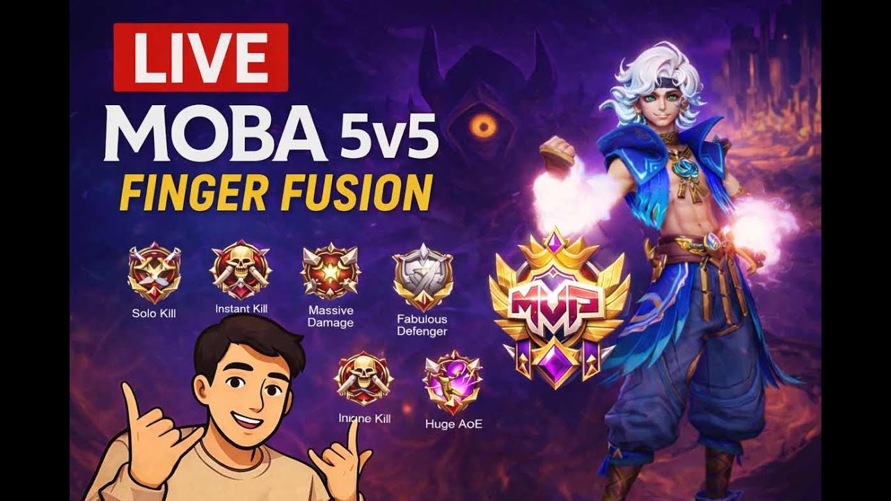 Moba 5v5 only wins today🫰🏻