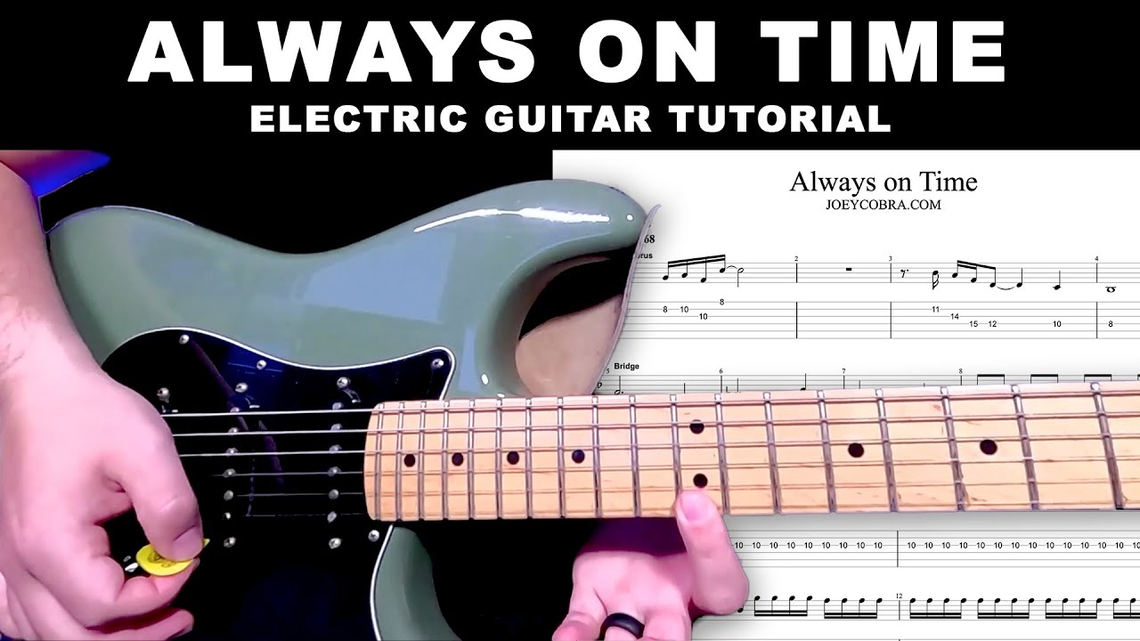 Always On Time (Bella Cordero) | Elevation Worship Lead Guitar Tutorial with Tabs