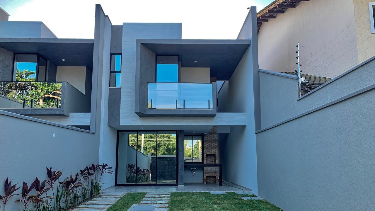 Verdadeira Inspiração 💡 Casa Duplex 140m2 e 4 Suítes à venda em Fortaleza, no Bairro Édson Queiroz.