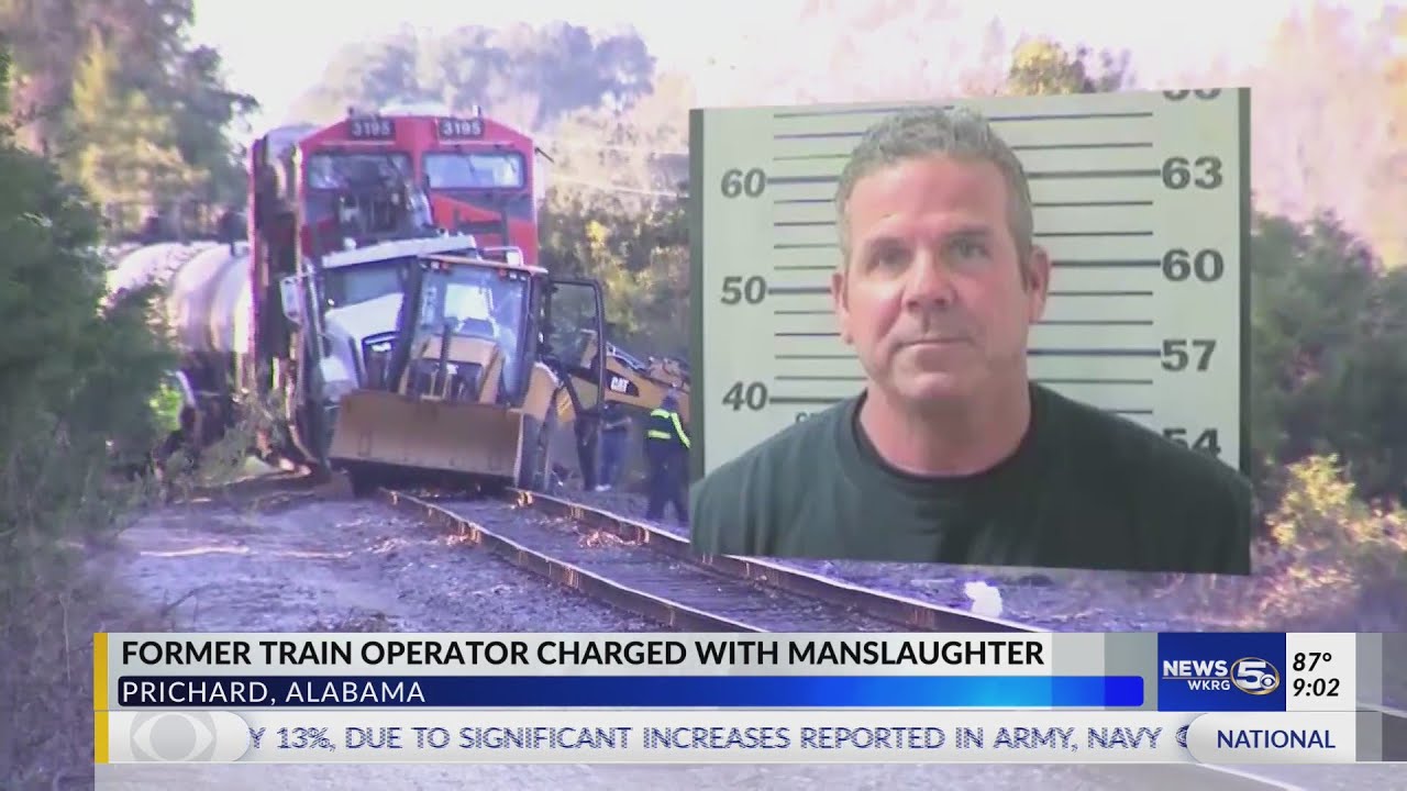 Manslaughter charge filed in deadly Prichard train crash