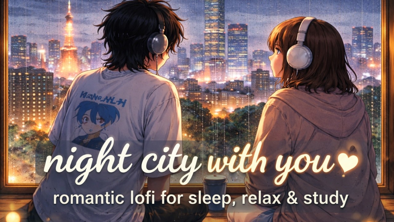 night city with you – romantic lofi for sleep, relax & study