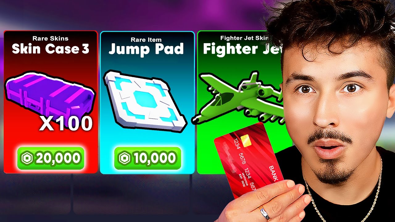I spent 156,182 on EVERY NEW ITEM in Roblox Rivals!
