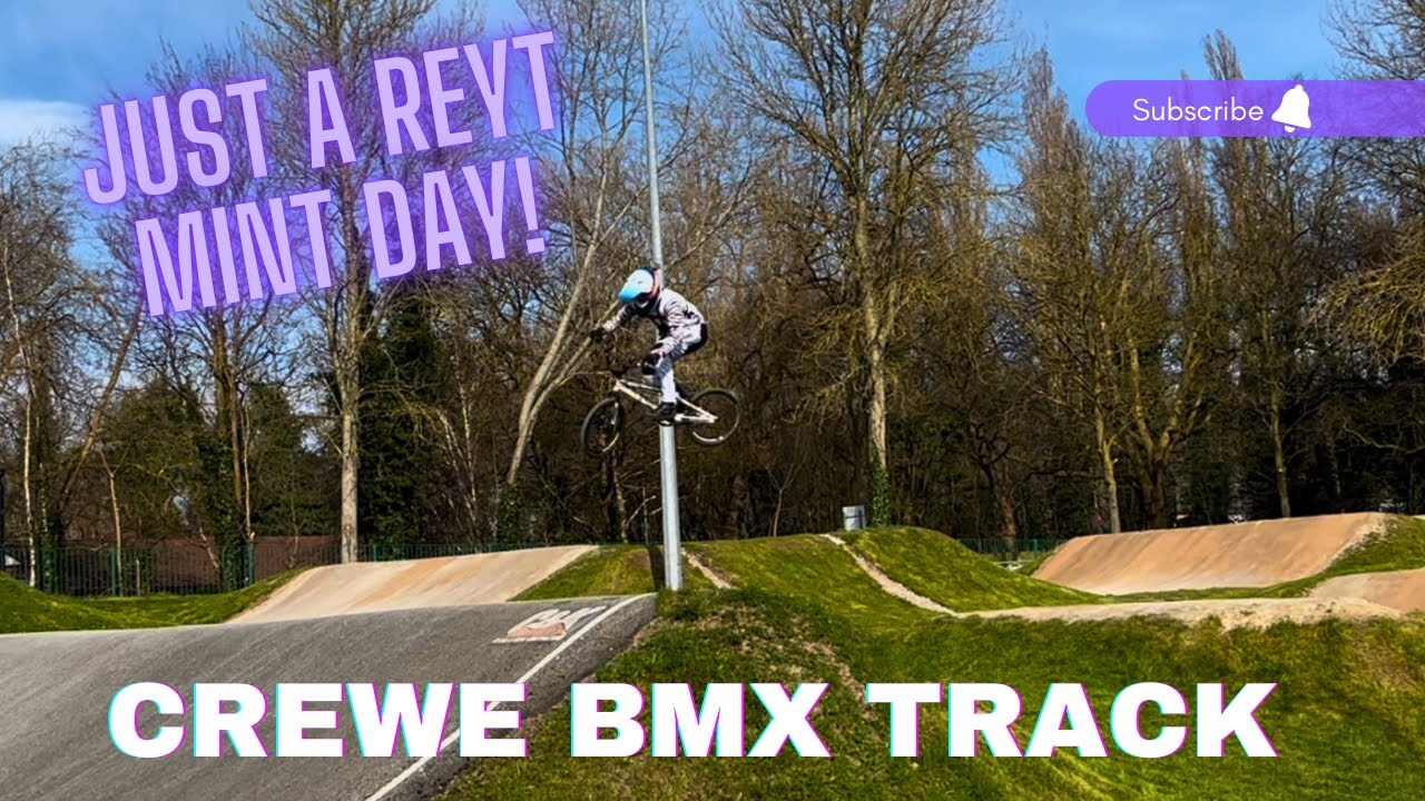 SENDING PRO AT CREWE BMX TRACK!