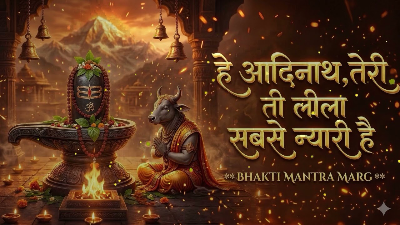 🔱Hey Adinath Teri Leela Sabse Nyari Hai🕉️ | Soulful & Peaceful Shiv Bhajan |  Spiritual Song