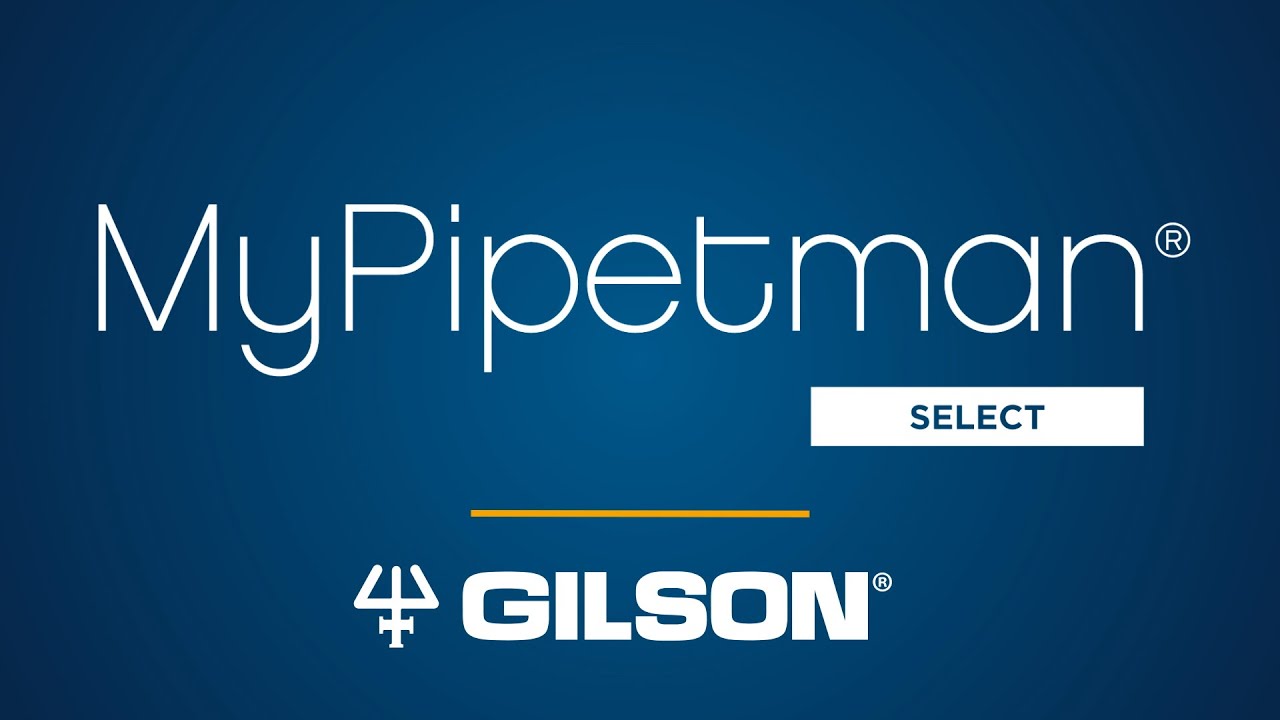 Gilson MyPIPETMAN® Select