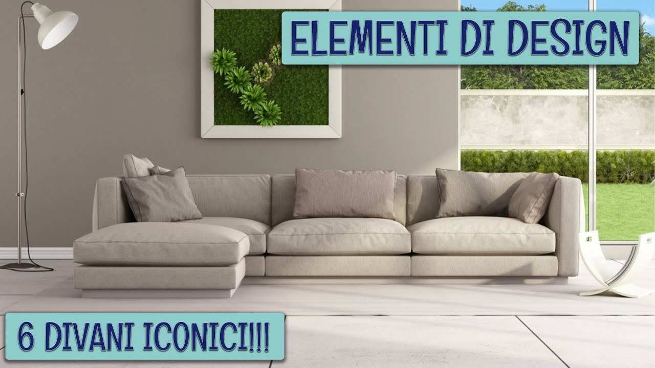 ELEMENTI DI DESIGN - 6 divani iconici che hanno fatto la storia!