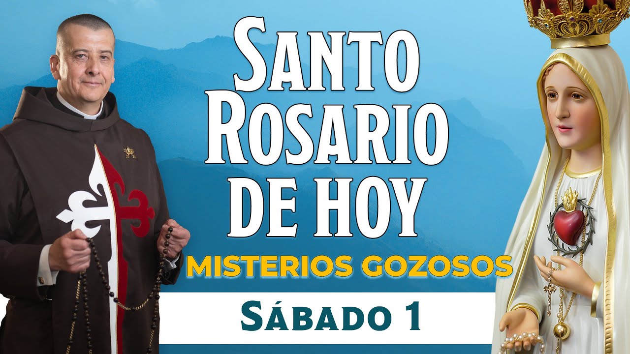Santo Rosario de Hoy 1 de Noviembre 2025🌹I Misterios Gozosos #rosariohoy