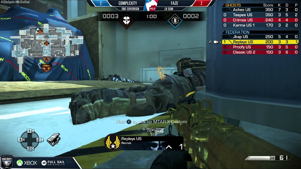 FaZe vs Complexity - Game 5 - LR5 - US Championship