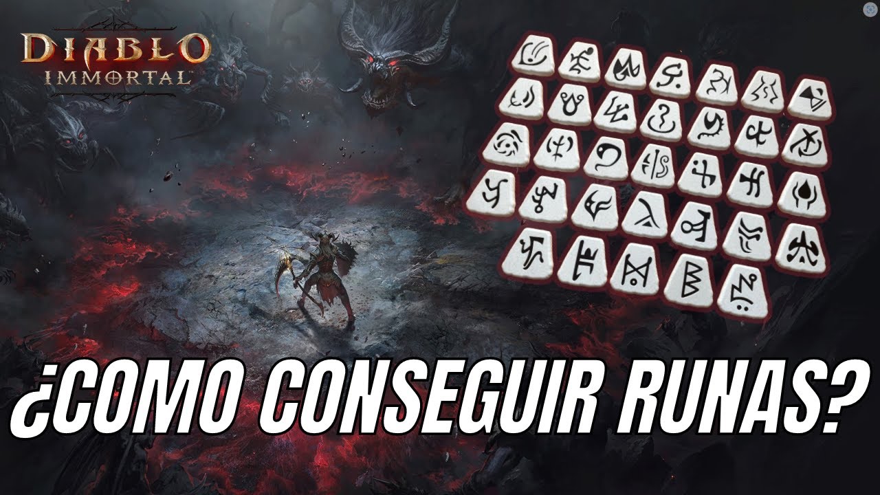 Diablo Immortal: GUIA DE RUNAS