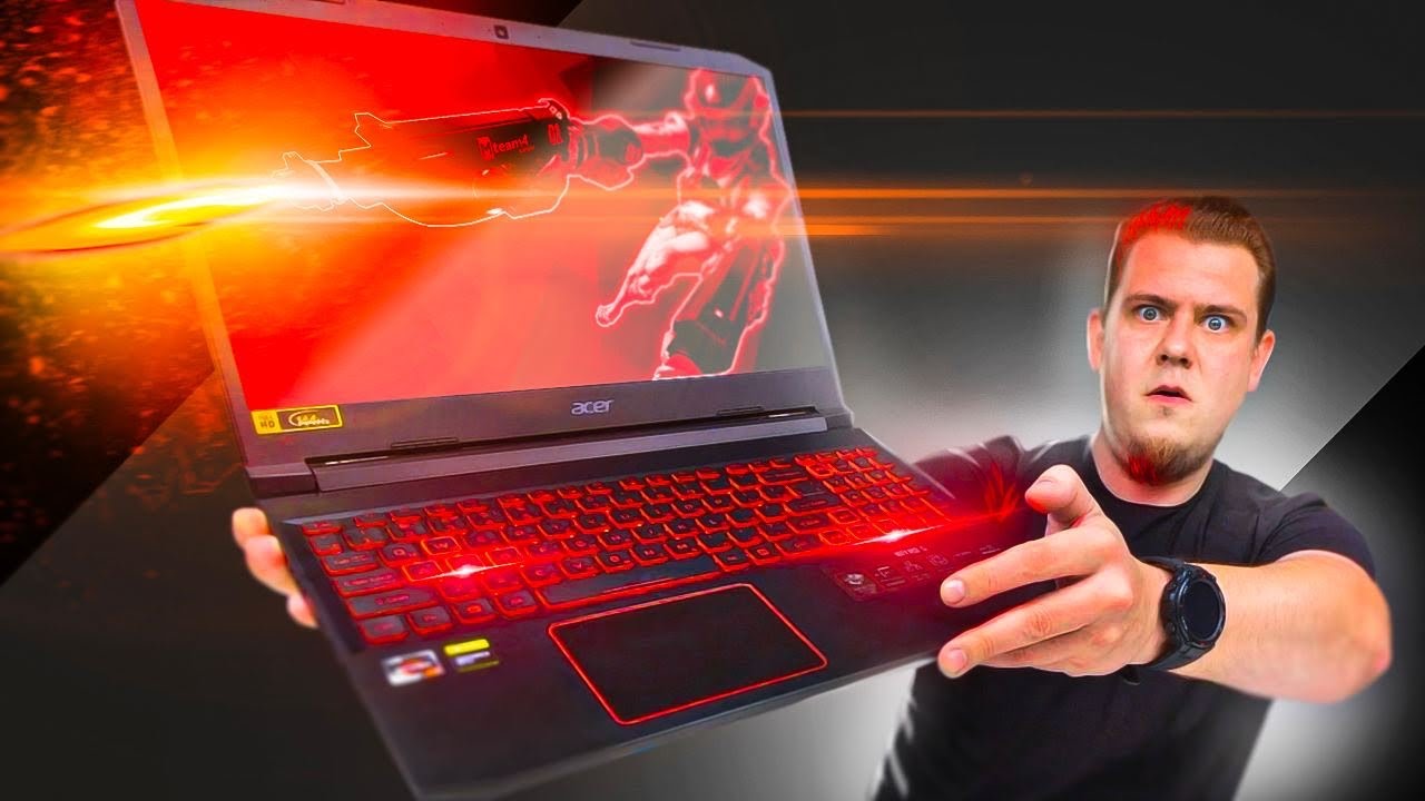 Игровой Ноутбук Acer Nitro 5 на AMD процессоре! Тянет без смс и регистрации!!!!