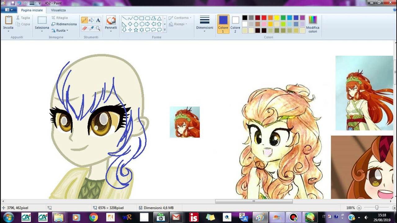 Speedpaint M L P Autumn Blaze EqG