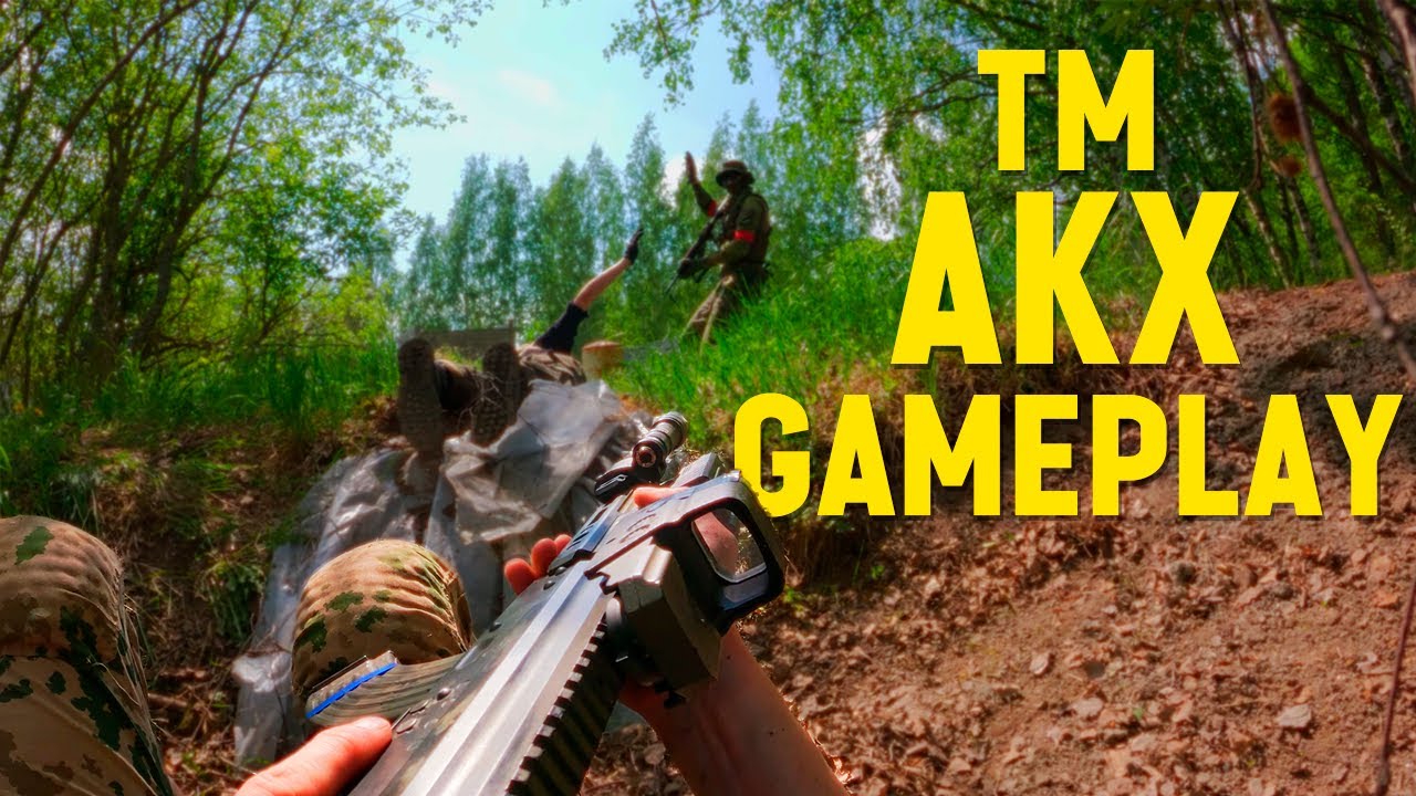 Stay in your Foxholes! AKX Airsoft Gameplay