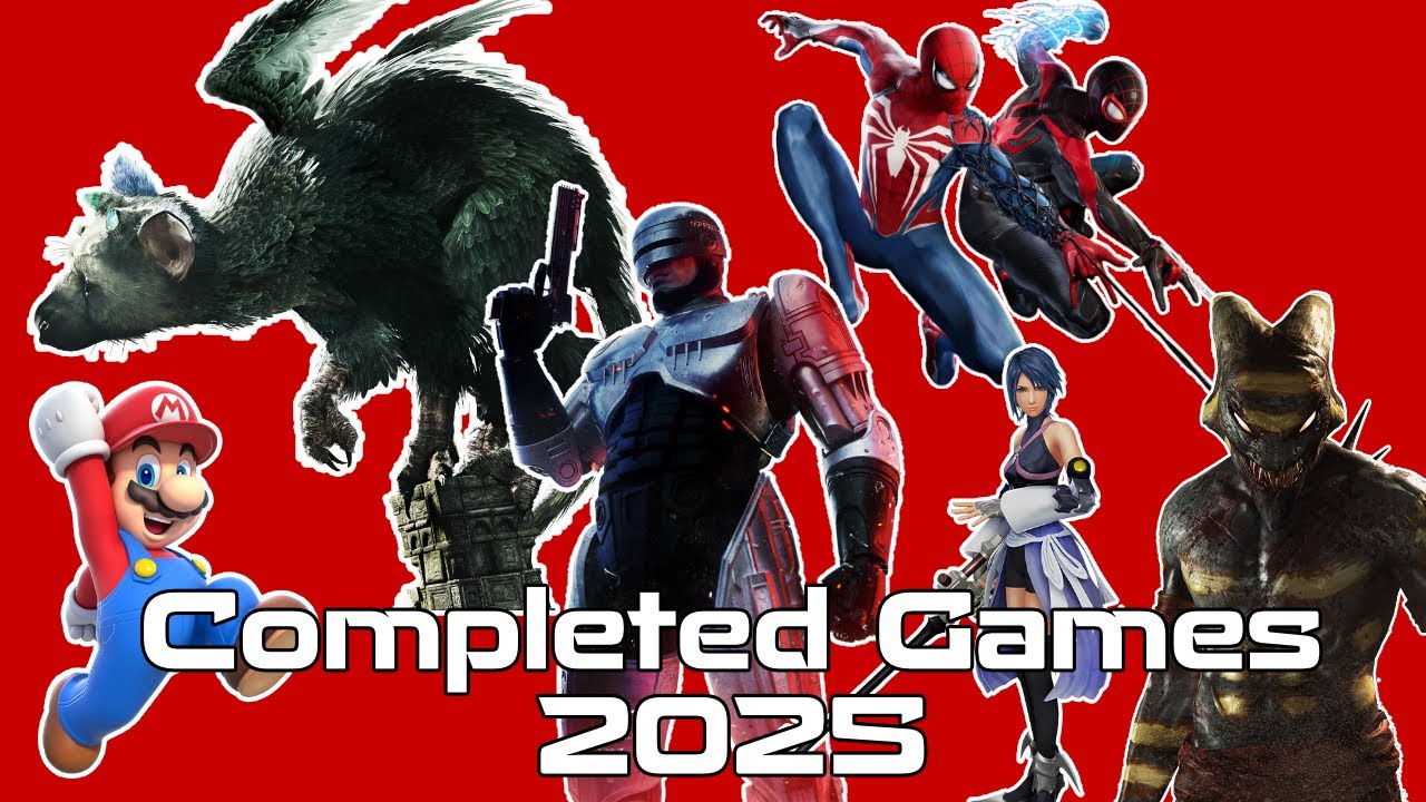 Ranking Every Game I Completed in 2025