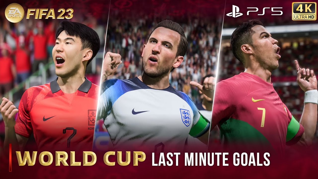 FIFA 23 | World Cup Last Minute Goals | PS5™ 4K 60FPS