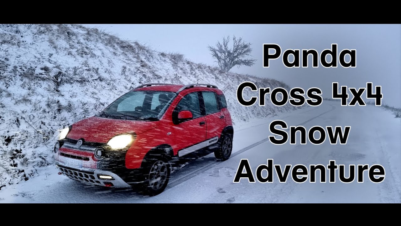 Panda Cross 4x4 Snow Adventure - Panda Cross in azione sulla neve 