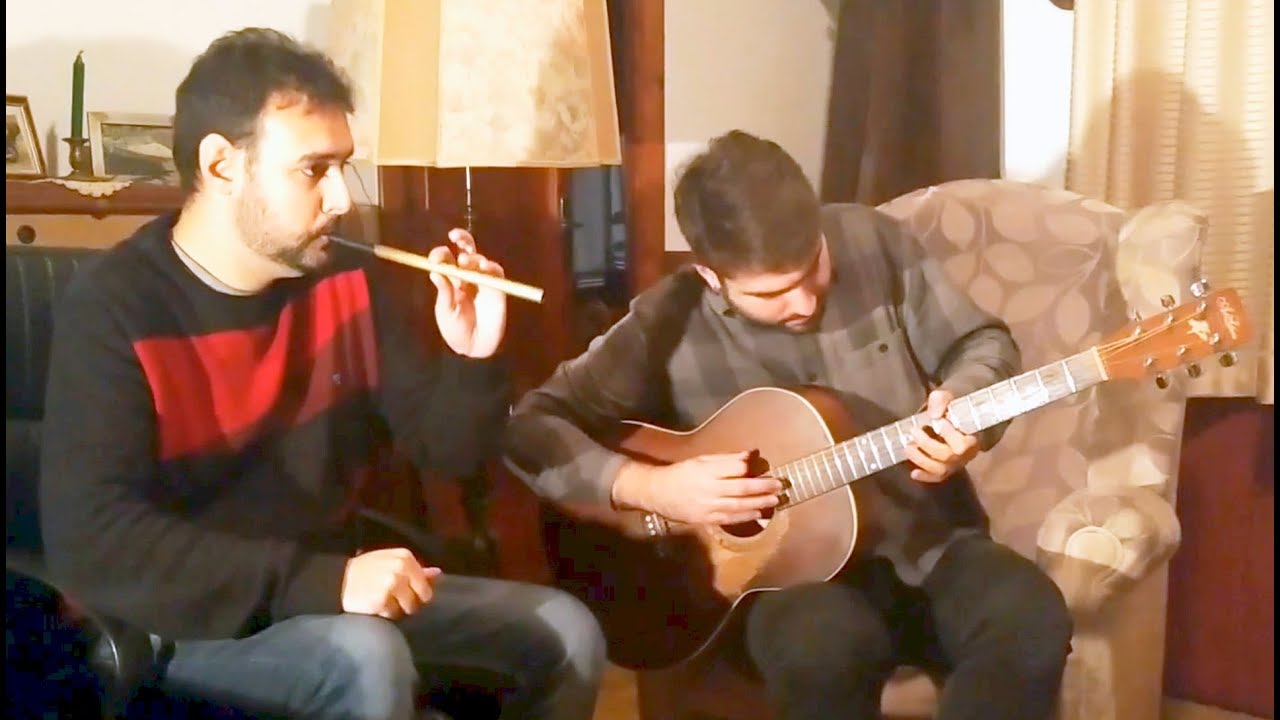 The Bag of Spuds & Jenny's Chickens - tin whistle and guitar
