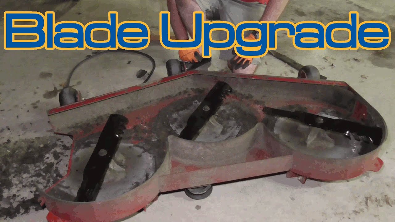 Oregon G5 Gator Blade Upgrade - Toro Timecutter Deck Removal & Install