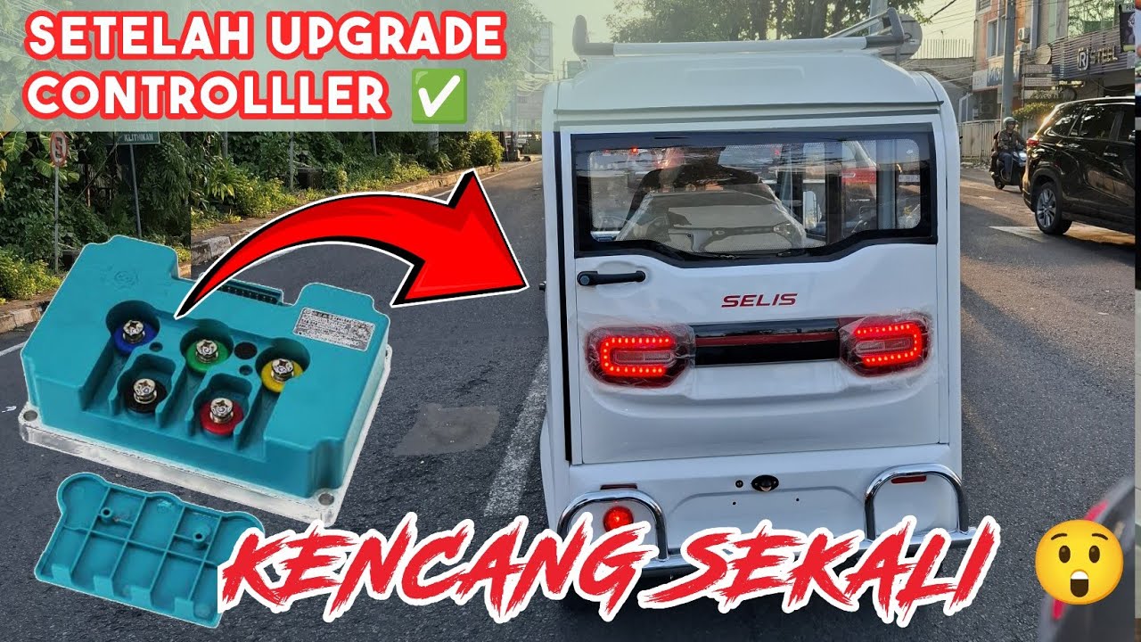 MOTOR LISTRIK RODA TIGA SUPER KENCANG - SELIS  BROMO UPGRADE CONTROLLLER
