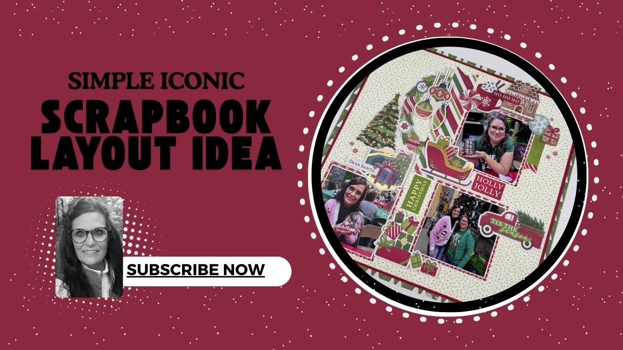 Simple Scrapbook Layout Idea | Iconic Images