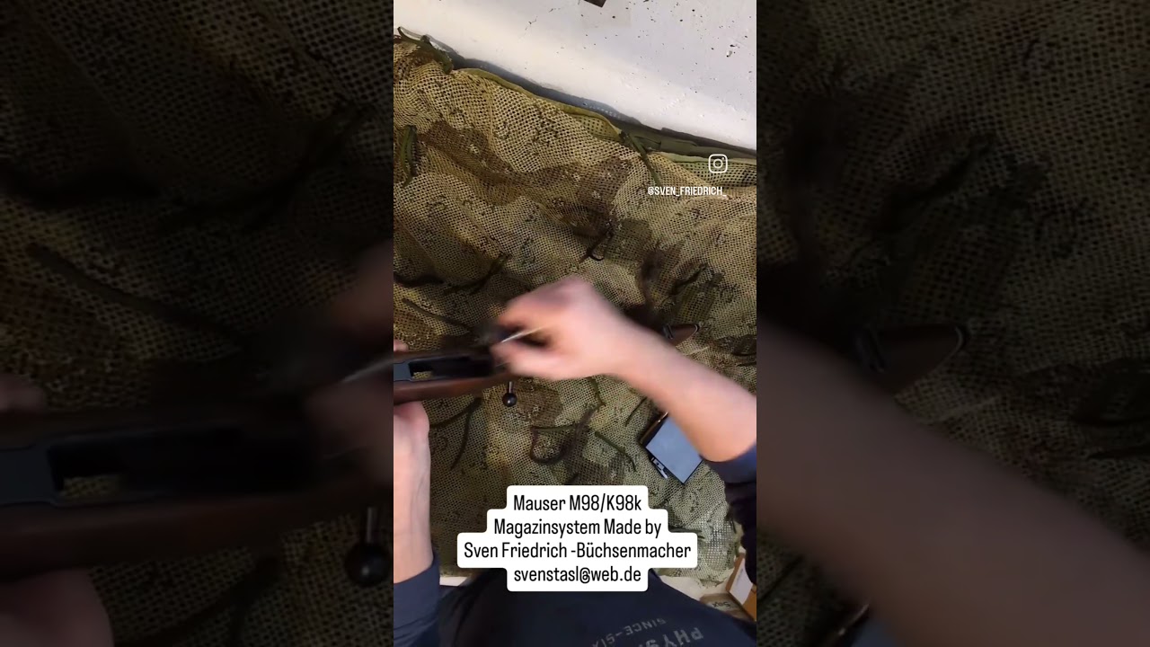 Mauser M98 K98k EXTREM Firepower, 10 Schuss Magazin M98