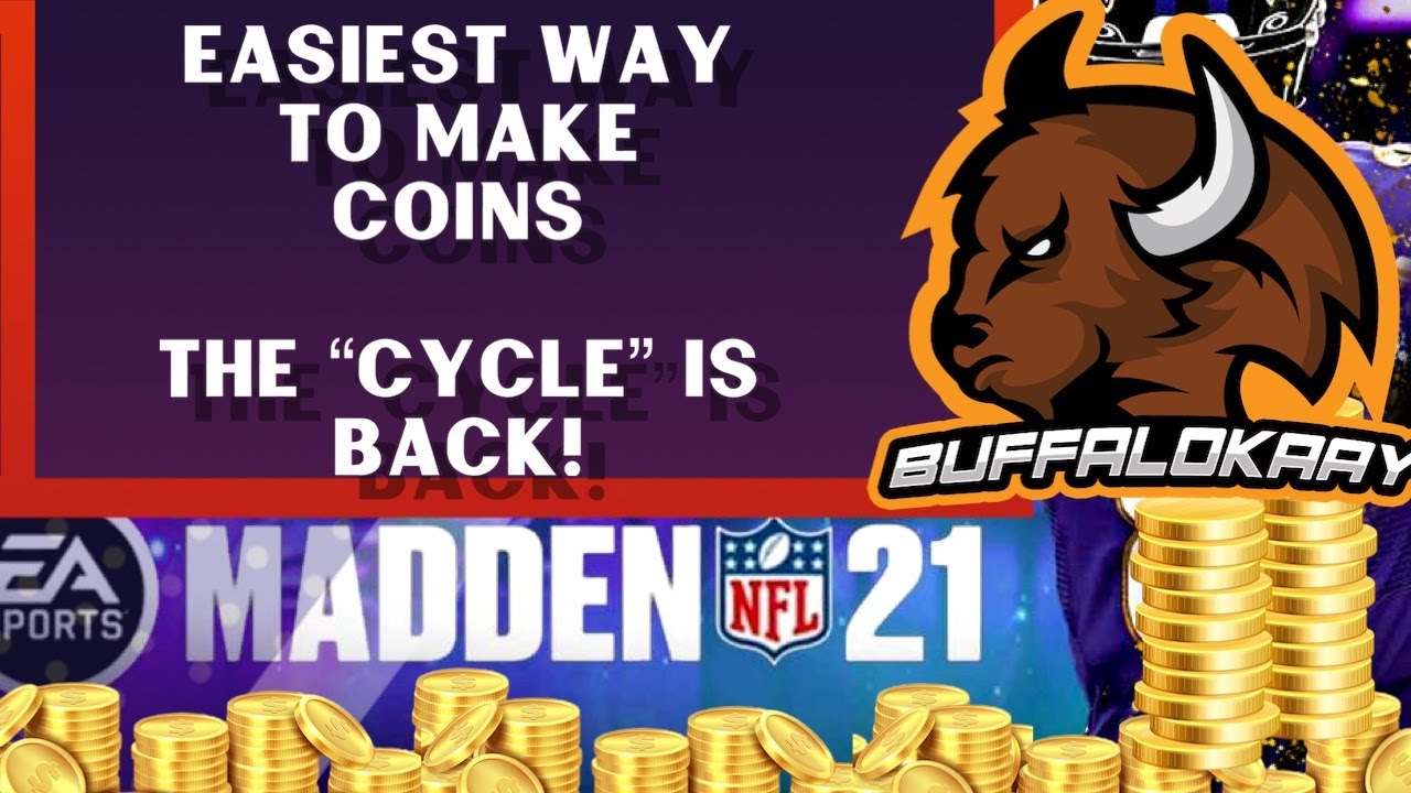EASIEST WAY TO MAKE COINS IN MADDEN 21!!! Use The Cycle to Make Coins Every Week