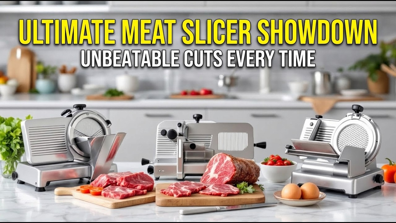 Top 5 Automatic Meat Slicers of 2026: Don't Buy Until You See This!