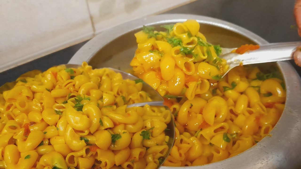 घर पर बनाए आसानी से स्वादिष्ट चटपटी मैक्रोनी | instant macroni recipe 
