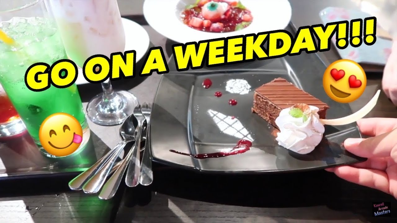 GO ON A WEEKDAY!!!