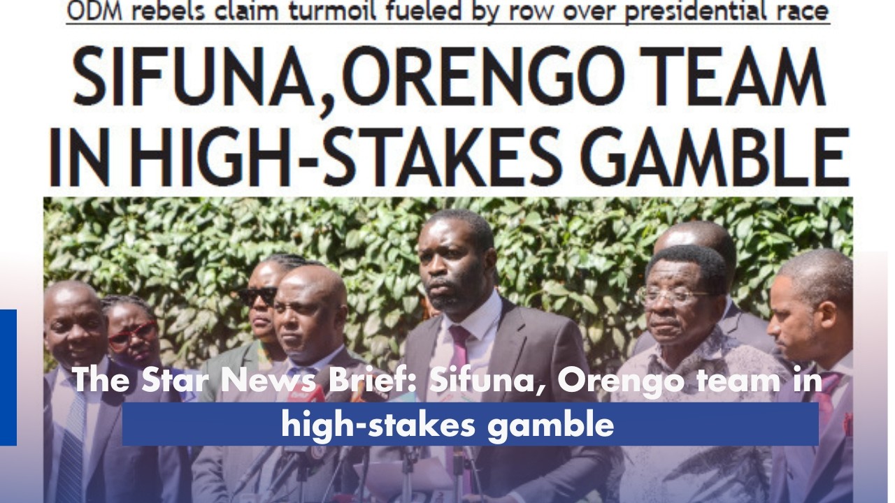 Сифуна и Оренго участвуют в рискованном соревновании.