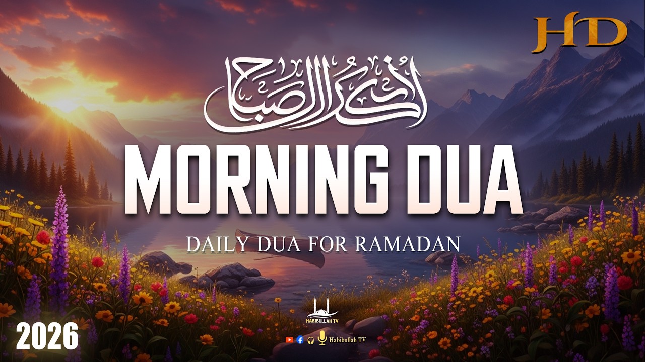 Morning Adhkar أذكار الصباح | Morning Dua For Success, Rizq and Protection in 2026 | Habibullah TV
