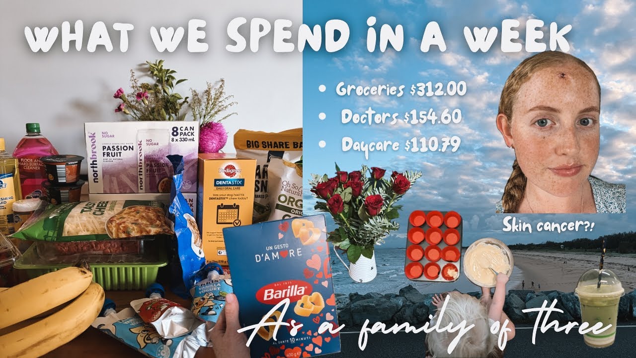 What we spend in a week as a family💰& getting stitches in my forehead!☀️