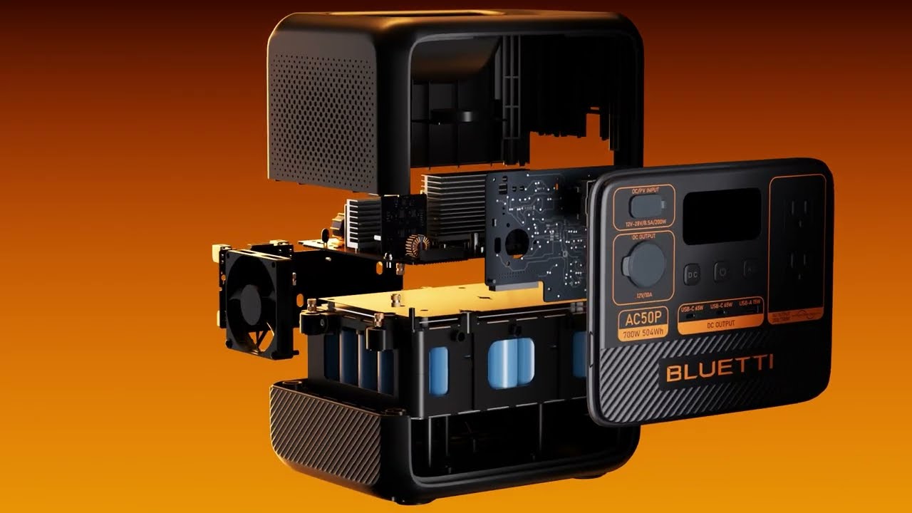 BLUETTI AC50P Portable Power Station | 700W 504Wh