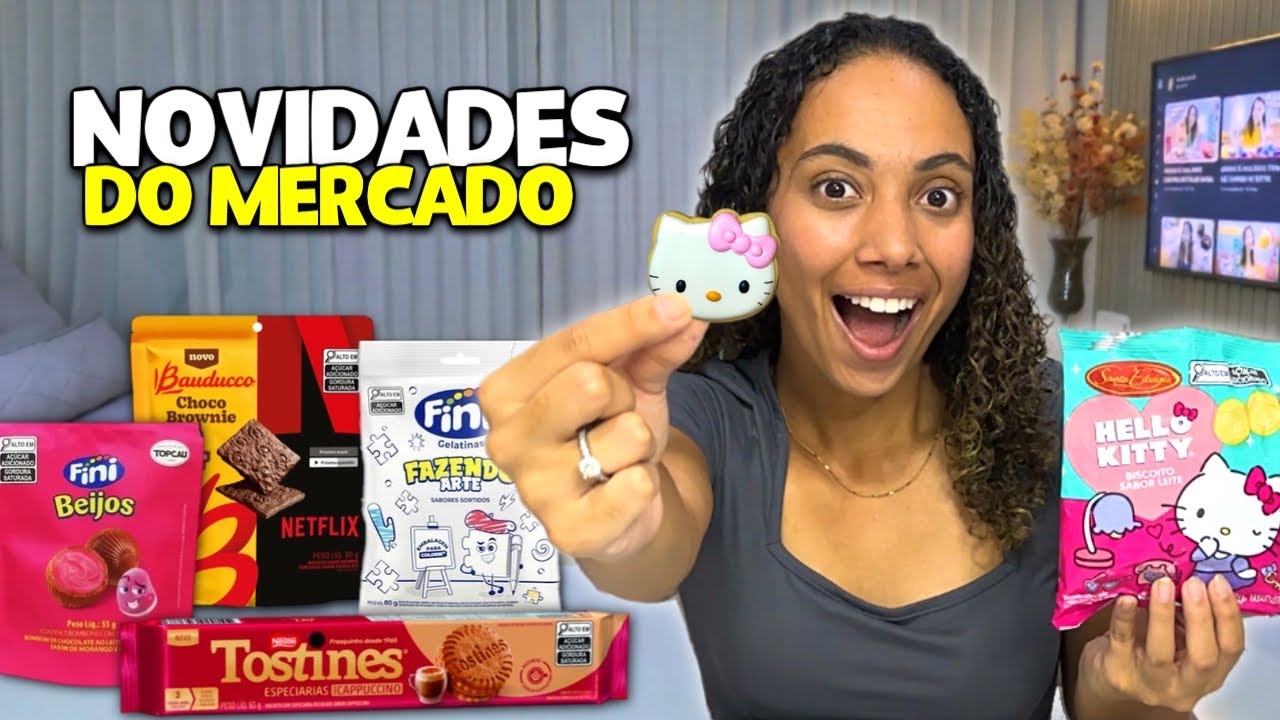 EXPERIMENTANDO E AVALIANDO NOVIDADES DO MERCADO! LANÇAMENTO 2026