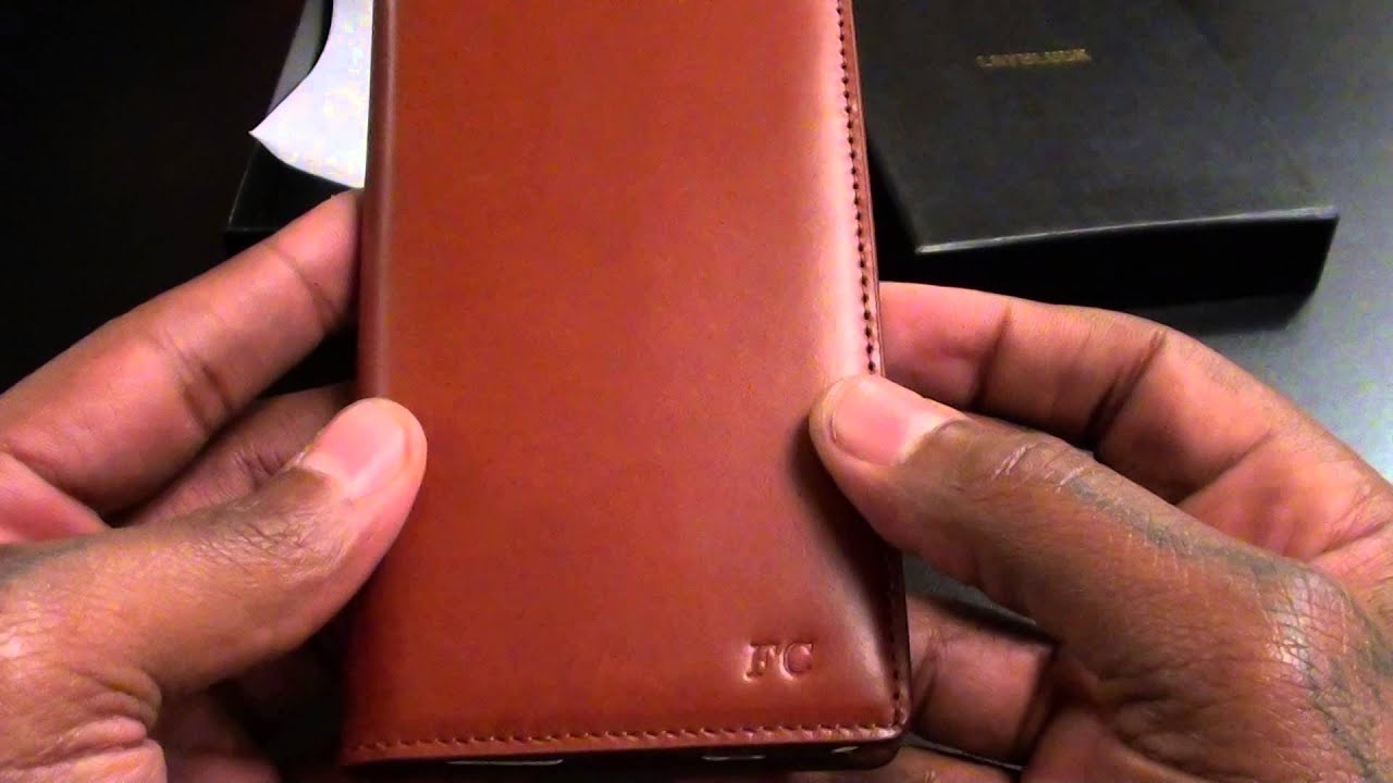 Samsung Galaxy S5 Layblock Vegetable Tanned Leather Case