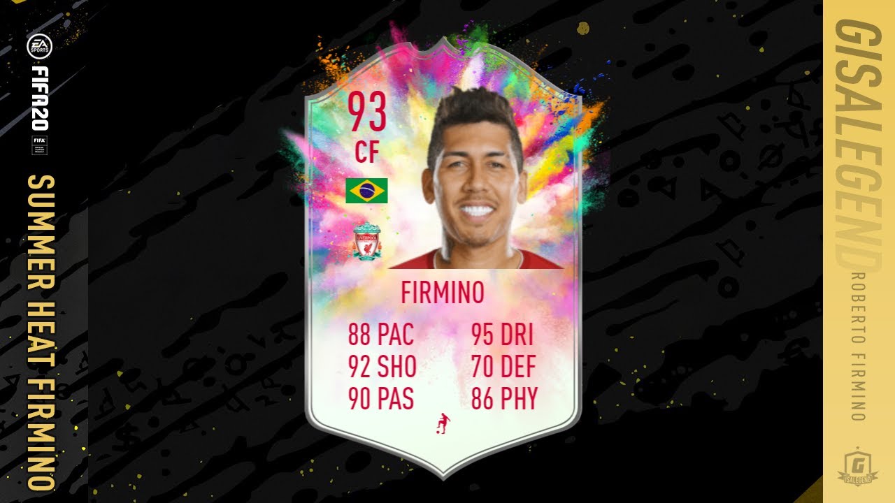 FIFA 20 Summer Heat Roberto Firmino SBC Guide - 93 Rated, 425k Spend & 45k Worth of Packs