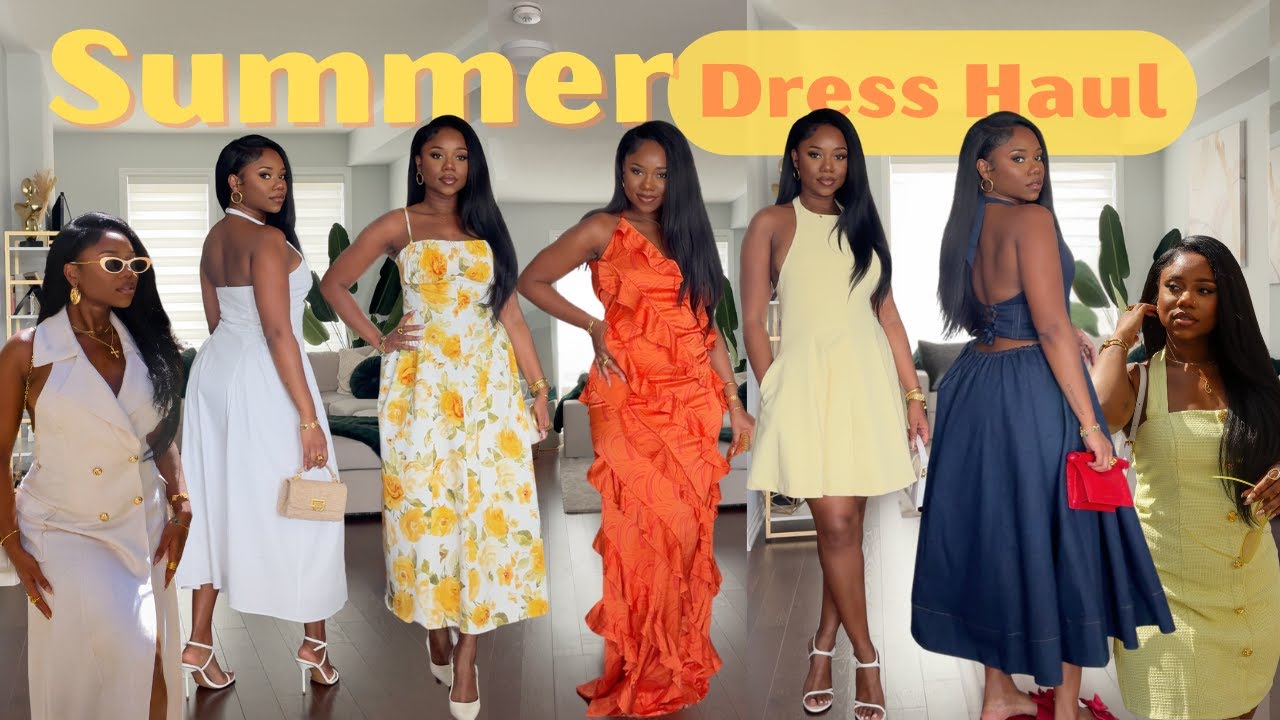 SUMMER DRESS HAUL | Chic and Classy Dresses To Wear This Summer | Chev B.