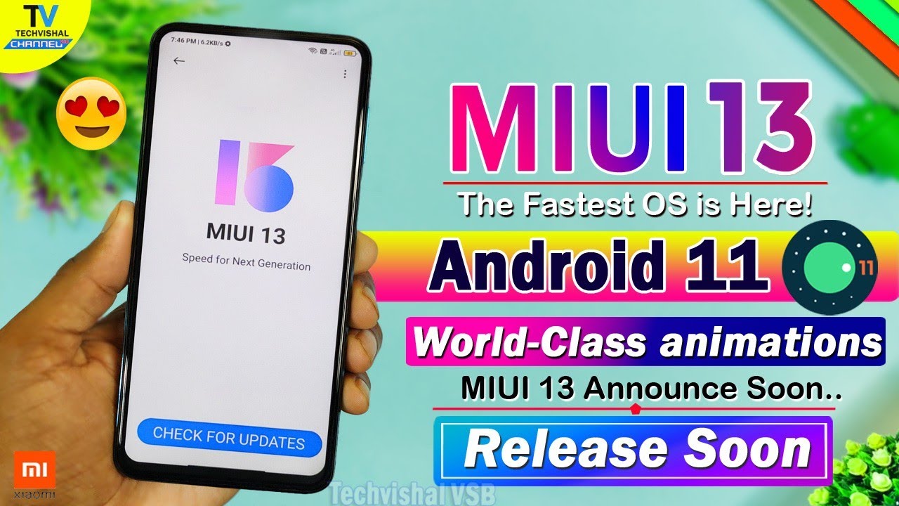 MIUI 13 - The Fastest OS Release Soon | MIUI 13 Update Release Date | MIUI 13 World Class Animation