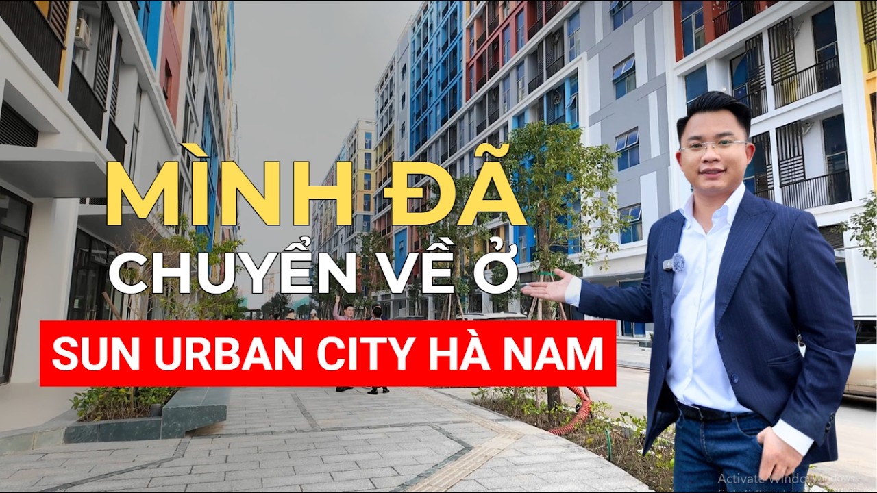 Chính thức chuyển về ở tại căn hộ chung cư Art Residence tại Sun Urban City