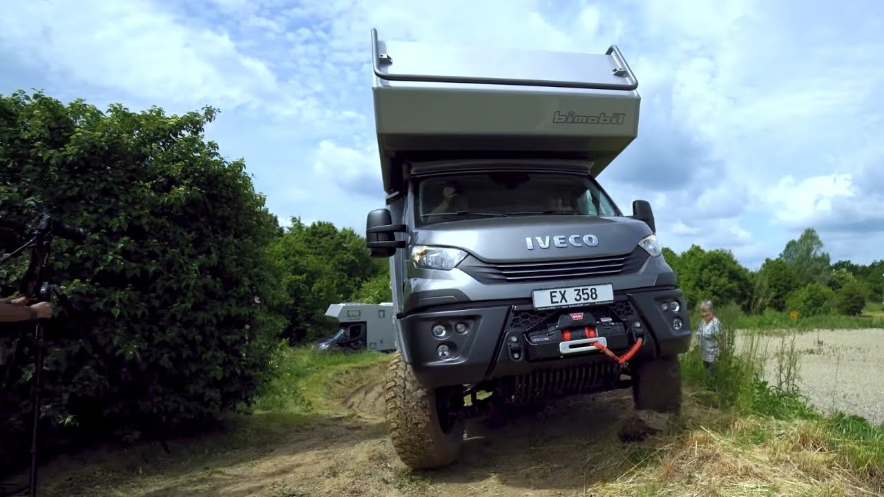 KIPPT ES UM? 4x4 Wohnmobil Bimobil EX 358 2022 harte Geländetauglichkeit kompl. Runde Bad Kissingen
