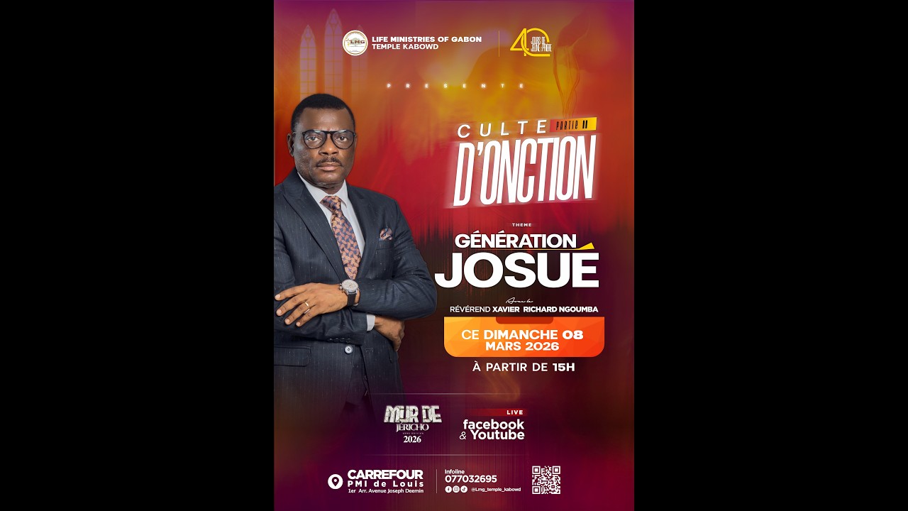 MDJ26 I JOUR 8 - CULTE D'ONCTION II avec le Prophète Fidèle EYEGHE