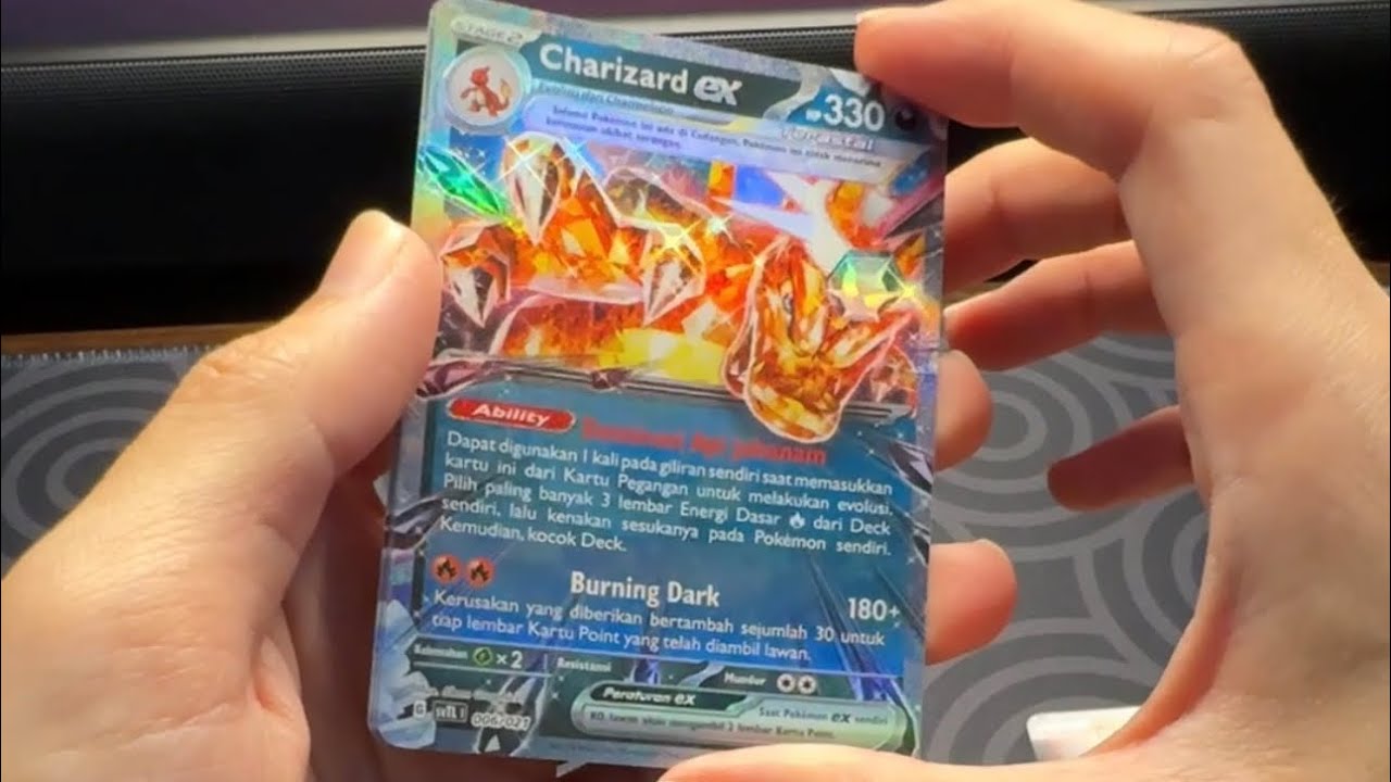 UNBOXING TACTICS DECK POKEMON CHARIZARD EX TERASTAL!!! 🔥🔥🔥